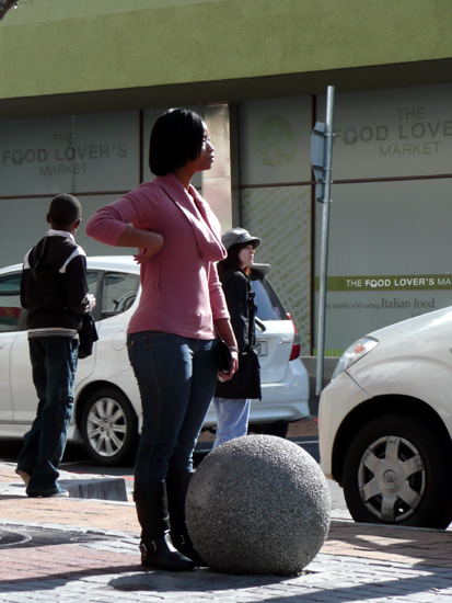 South African Woman, Cape Town, South Africa.