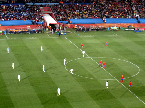 Spain v Honduras, World Cup 2010, South Africa.