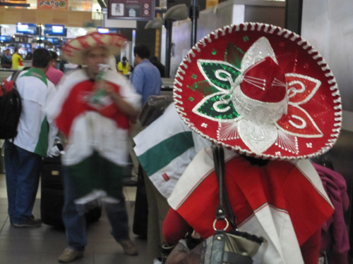 Mexico Fans, World Cup 2010, South Africa.