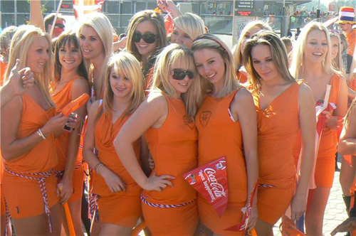 Ambush Marketing, Netherlands v Denmark, Soccer City, Joburg, World Cup 2010, South Africa.