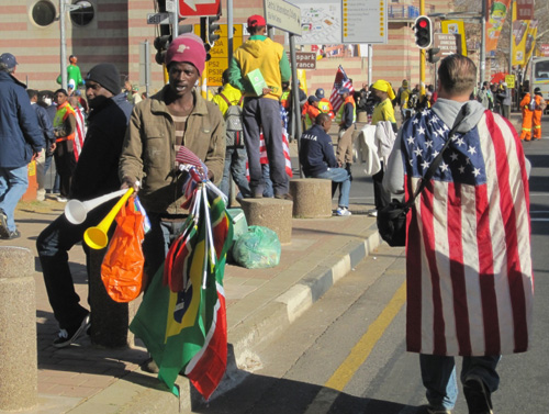 Street Sellers, World Cup 2010, South Africa.