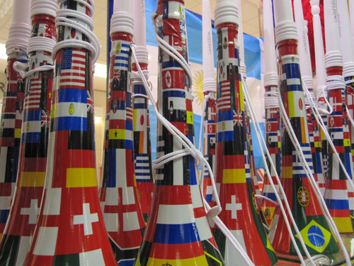 International Vuvuzelas, World Cup 2010, South Africa.