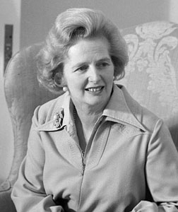 Margaret Thatcher no friend of football