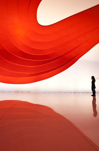 Ibirapuera Auditorium, Interior, Sao Paulo